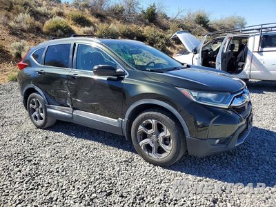 Czwarte zdjęcie samochodu z boku: 2018 HONDA CR-V EXL VIN:7FARW2H86JE101997 - miniatura