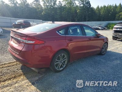 Trzecie zdjęcie samochodu z tyłu: 2017 FORD FUSION SE VIN:3FA6P0H72HR414566 - miniatura