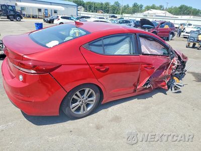 Trzecie zdjęcie samochodu z tyłu: 2017 HYUNDAI ELANTRA VALUE EDITION VIN:KMHD84LF6HU362738 - miniatura