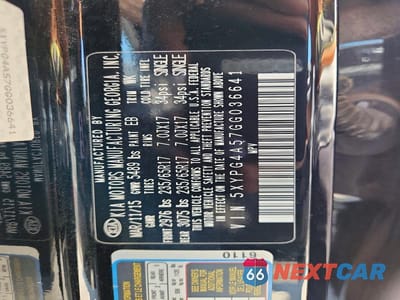 Zdjęcie 13 z 13 samochodu: 2016 KIA SORENTO LX V6 VIN:5XYPG4A57GG036641 - miniatura