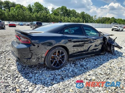 Trzecie zdjęcie samochodu z tyłu: 2021 DODGE CHARGER GT VIN:2C3CDXHG2MH656072 - miniatura