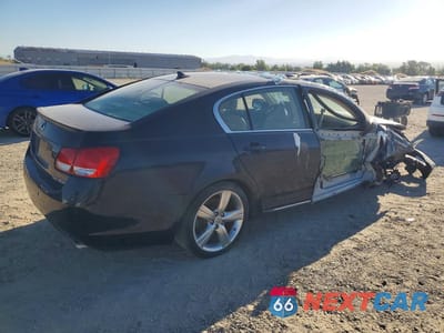 Trzecie zdjęcie samochodu z tyłu: 2007 LEXUS GS 350 BASE VIN:JTHBE96S370011588 - miniatura