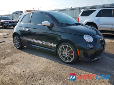 Czwarte zdjęcie samochodu z boku: 2012 FIAT 500 ABARTH VIN:3C3CFFFH9CT185933 - miniatura