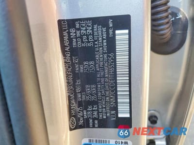 Zdjęcie 13 z 13 samochodu: 2026 HYUNDAI TUCSON SEL CONVENIENCE VIN:5NMJCCDE1TH652956 - miniatura