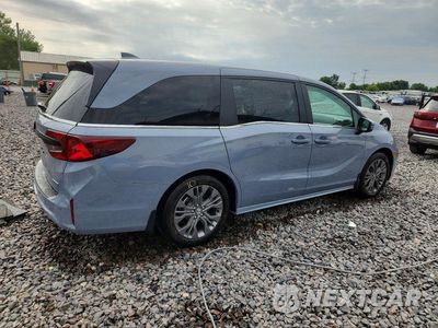 Trzecie zdjęcie samochodu z tyłu: 2026 HONDA ODYSSEY TOURING VIN:5FNRL6H82TB029503 - miniatura