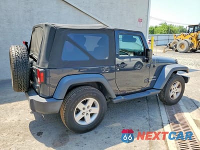 Trzecie zdjęcie samochodu z tyłu: 2017 JEEP WRANGLER SPORT VIN:1C4AJWAG6HL538910 - miniatura