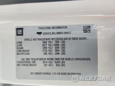 Zdjęcie 13 z 13 samochodu: 2021 GMC YUKON XL DENALI VIN:1GKS1JKLXMR139917 - miniatura