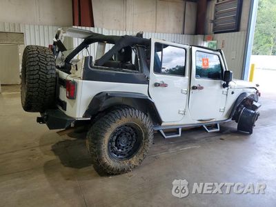 Trzecie zdjęcie samochodu z tyłu: 2017 JEEP WRANGLER UNLIMITED SPORT VIN:1C4BJWDG6HL570174 - miniatura