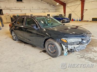 Czwarte zdjęcie samochodu z boku: 2022 HONDA CIVIC LX VIN:2HGFE2F29NH531573 - miniatura