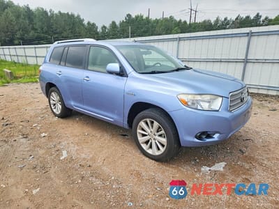 Czwarte zdjęcie samochodu z boku: 2008 TOYOTA HIGHLANDER HYBRID VIN:JTEEW41A082003950 - miniatura