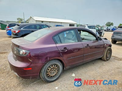 Trzecie zdjęcie samochodu z tyłu: 2007 MAZDA 3 I VIN:JM1BK12F771725206 - miniatura
