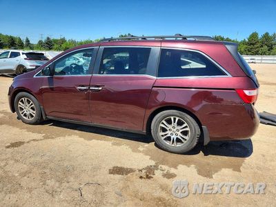 Trzecie zdjęcie samochodu z tyłu: 2013 HONDA ODYSSEY EXL VIN:5FNRL5H62DB008029 - miniatura