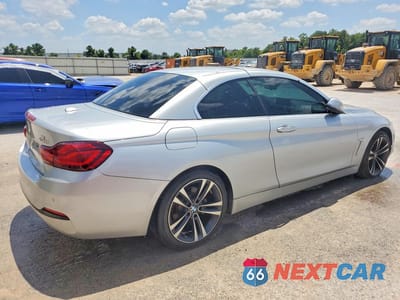 Trzecie zdjęcie samochodu z tyłu: 2020 BMW 430I VIN:WBA4Z1C07L5N70106 - miniatura