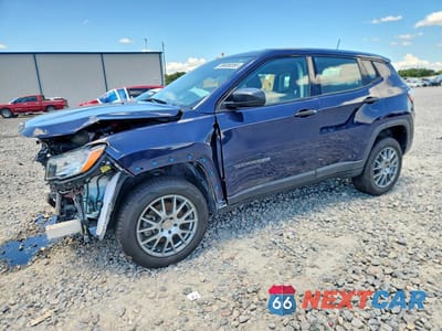2020 JEEP COMPASS SPORT 3C4NJDAB3LT118366 - główne zdjęcie licytacji z USA - miniatura