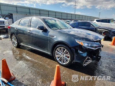 Czwarte zdjęcie samochodu z boku: 2016 KIA OPTIMA SXL VIN:5XXGV4L23GG095988 - miniatura