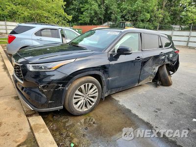 2023 TOYOTA HIGHLANDER PLATINUM 5TDKDRBH8PS518515 - główne zdjęcie licytacji z USA - miniatura