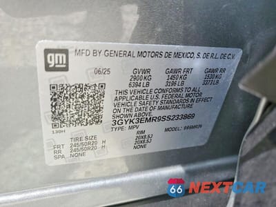 Zdjęcie 13 z 13 samochodu: 2025 CADILLAC OPTIQ SPORT VIN:3GYK3EMR9SS233869 - miniatura