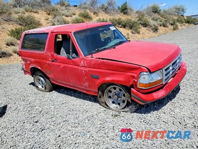 Czwarte zdjęcie samochodu z boku: 1996 FORD BRONCO U100 VIN:1FMEU15H6TLA60880 - miniatura