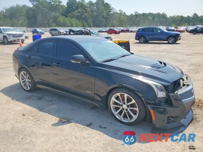 Czwarte zdjęcie samochodu z boku: 2018 CADILLAC ATS-V VIN:1G6AL5SY0J0147631 - miniatura