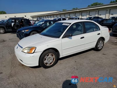 2001 HONDA CIVIC LX 1HGES16591L018085 - główne zdjęcie licytacji z USA - miniatura