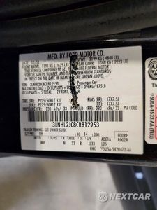 Zdjęcie 12 z 12 samochodu: 2012 LINCOLN MKZ VIN:3LNHL2JC8CR812953 - miniatura
