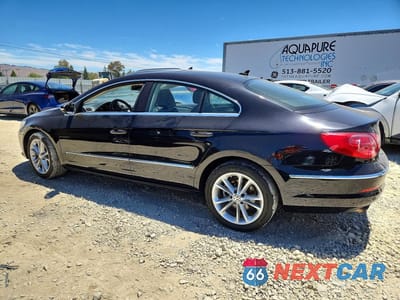 Drugie zdjęcie samochodu z przodu: 2010 VOLKSWAGEN CC LUXURY VIN:WVWHP7AN6AE541480 - miniatura