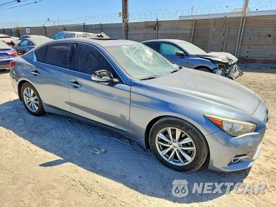 Czwarte zdjęcie samochodu z boku: 2016 INFINITI Q50 3.0T PREMIUM VIN:JN1EV7AP5GM305236 - miniatura