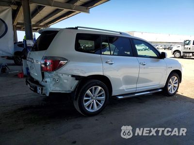 Trzecie zdjęcie samochodu z tyłu: 2008 TOYOTA HIGHLANDER HYBRID LIMITED VIN:JTEEW44AX82004891 - miniatura