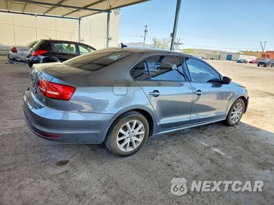 Trzecie zdjęcie samochodu z tyłu: 2015 VOLKSWAGEN JETTA SE VIN:3VWD17AJ7FM270926 - miniatura