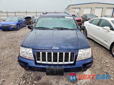 Piąte zdjęcie samochodu w środku: 2004 JEEP GRAND CHEROKEE LAREDO VIN:1J4GW48S04C339351 - miniatura
