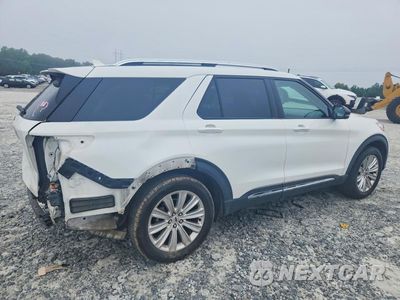 Trzecie zdjęcie samochodu z tyłu: 2021 FORD EXPLORER LIMITED VIN:1FMSK7FH1MGB62690 - miniatura