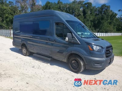 Czwarte zdjęcie samochodu z boku: 2020 FORD TRANSIT 250 DELIVERY VAN VIN:1FTBR3X84LKB02101 - miniatura