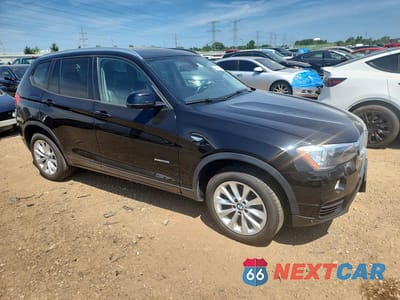 Czwarte zdjęcie samochodu z boku: 2017 BMW X3 XDRIVE28I VIN:5UXWX9C36H0T23236 - miniatura