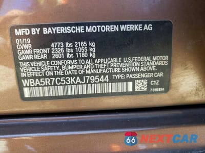 Zdjęcie 13 z 13 samochodu: 2019 BMW 330XI VIN:WBA5R7C53KAJ79544 - miniatura