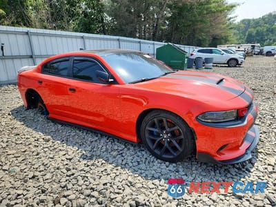 Czwarte zdjęcie samochodu z boku: 2022 DODGE CHARGER GT VIN:2C3CDXHG6NH138306 - miniatura