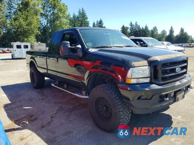 Czwarte zdjęcie samochodu z boku: 2002 FORD F250 SUPER DUTY VIN:1FTNX21F52EB99262 - miniatura