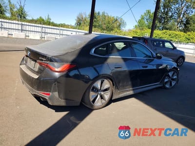 Trzecie zdjęcie samochodu z tyłu: 2023 BMW I4 EDRIVE 40 VIN:WBY73AW05PFR11157 - miniatura