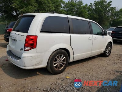 Trzecie zdjęcie samochodu z tyłu: 2019 DODGE GRAND CARAVAN SXT VIN:2C4RDGCG0KR774545 - miniatura