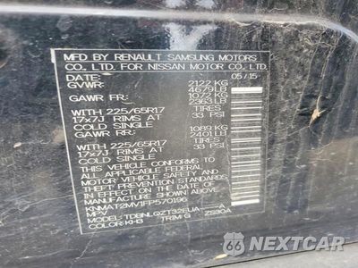 Zdjęcie 13 z 13 samochodu: 2015 NISSAN ROGUE SV VIN:KNMAT2MV1FP570196 - miniatura