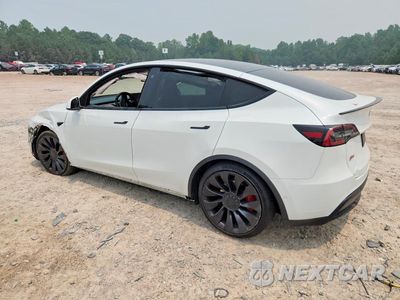 Drugie zdjęcie samochodu z przodu: 2021 TESLA MODEL Y VIN:5YJYGDEF5MF251753 - miniatura
