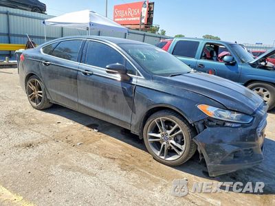Czwarte zdjęcie samochodu z boku: 2015 FORD FUSION TITANIUM VIN:3FA6P0K90FR191208 - miniatura