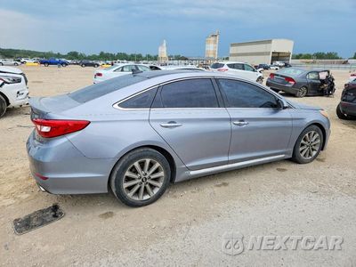 Trzecie zdjęcie samochodu z tyłu: 2016 HYUNDAI SONATA LIMITED VIN:5NPE34AFXGH318115 - miniatura