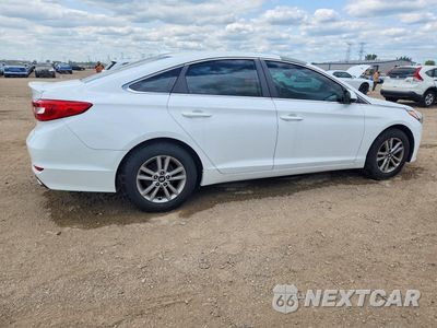 Trzecie zdjęcie samochodu z tyłu: 2016 HYUNDAI SONATA SE VIN:5NPE24AF0GH307854 - miniatura