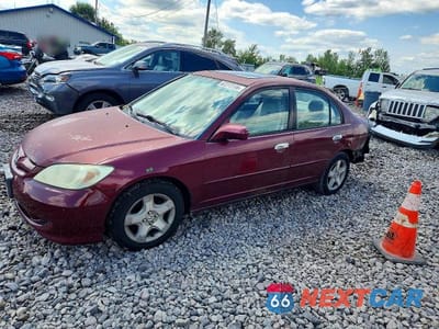 2004 HONDA CIVIC EX 2HGES26784H508980 - główne zdjęcie licytacji z USA - miniatura