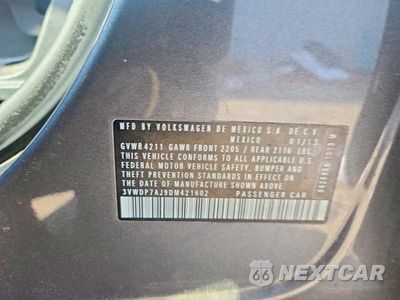 Zdjęcie 12 z 12 samochodu: 2013 VOLKSWAGEN JETTA SE VIN:3VWDP7AJ9DM421602 - miniatura