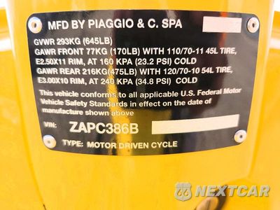 Zdjęcie 9 z 9 samochodu: 2008 VESPA LX 50 VIN:ZAPC386B885007903 - miniatura