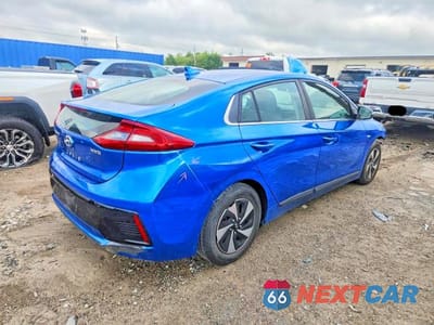 Trzecie zdjęcie samochodu z tyłu: 2017 HYUNDAI IONIQ SEL VIN:KMHC75LC8HU055971 - miniatura