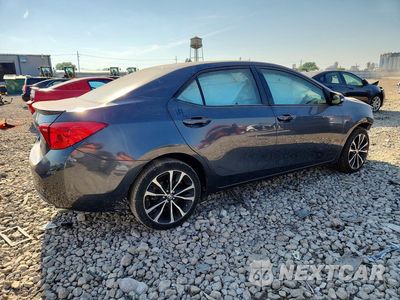 Trzecie zdjęcie samochodu z tyłu: 2019 TOYOTA COROLLA SE VIN:2T1BURHE0KC208969 - miniatura