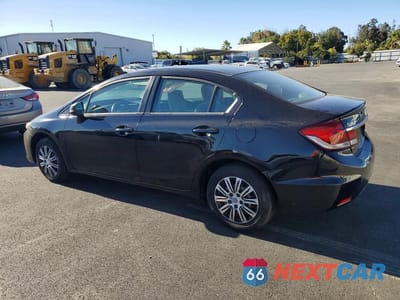 Drugie zdjęcie samochodu z przodu: 2013 HONDA CIVIC LX VIN:19XFB2F55DE044138 - miniatura