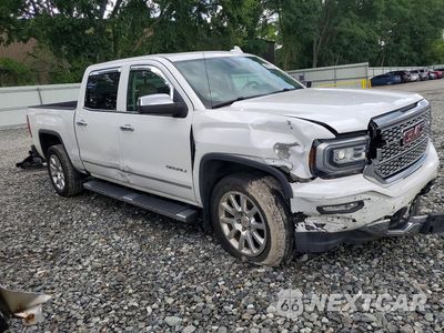 Czwarte zdjęcie samochodu z boku: 2018 GMC SIERRA K1500 DENALI VIN:3GTU2PEC7JG546394 - miniatura